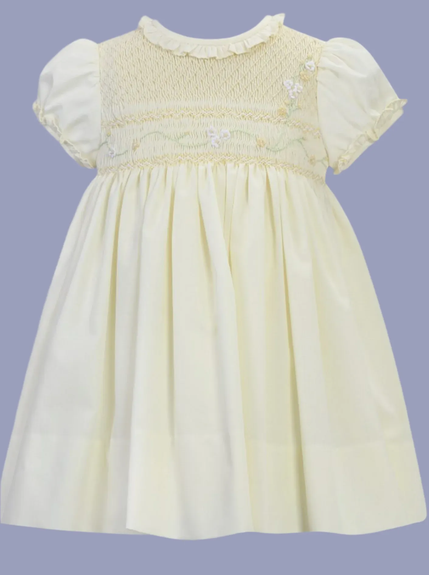 Sarah-Louise smocked dress 02242189