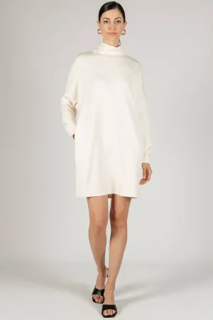 Scuba Cowl Neck Dress