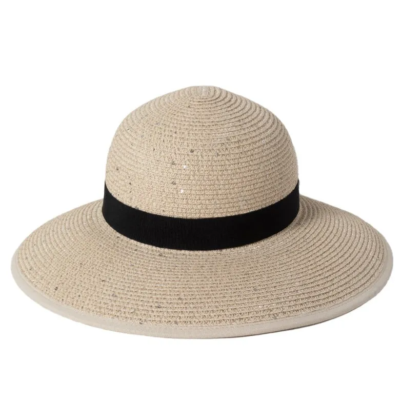 Sequined Ponyflo® Sun Hat