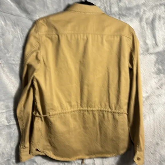 Seventy jacket women 19-70  100% cotton an Italian company tan medium Italian 44