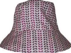 Sherpa Reversible Bucket Hat - Fuchsia/Pink Drops
