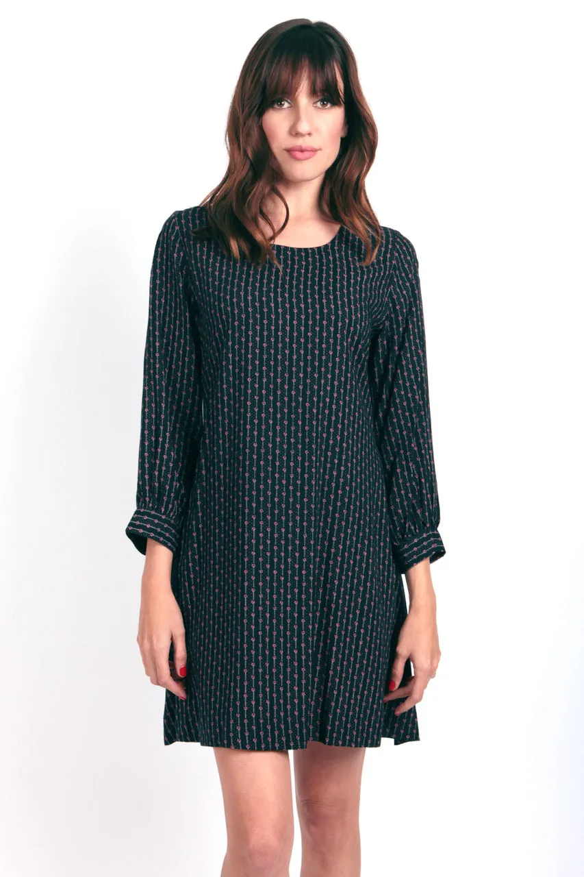 Shift Dress with Back Keyhole