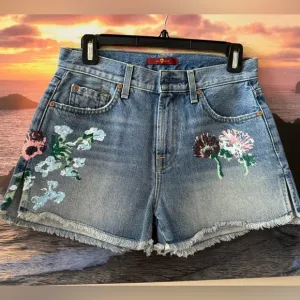 Shorts/ Denim/ 7 for all mankind/ New/25
