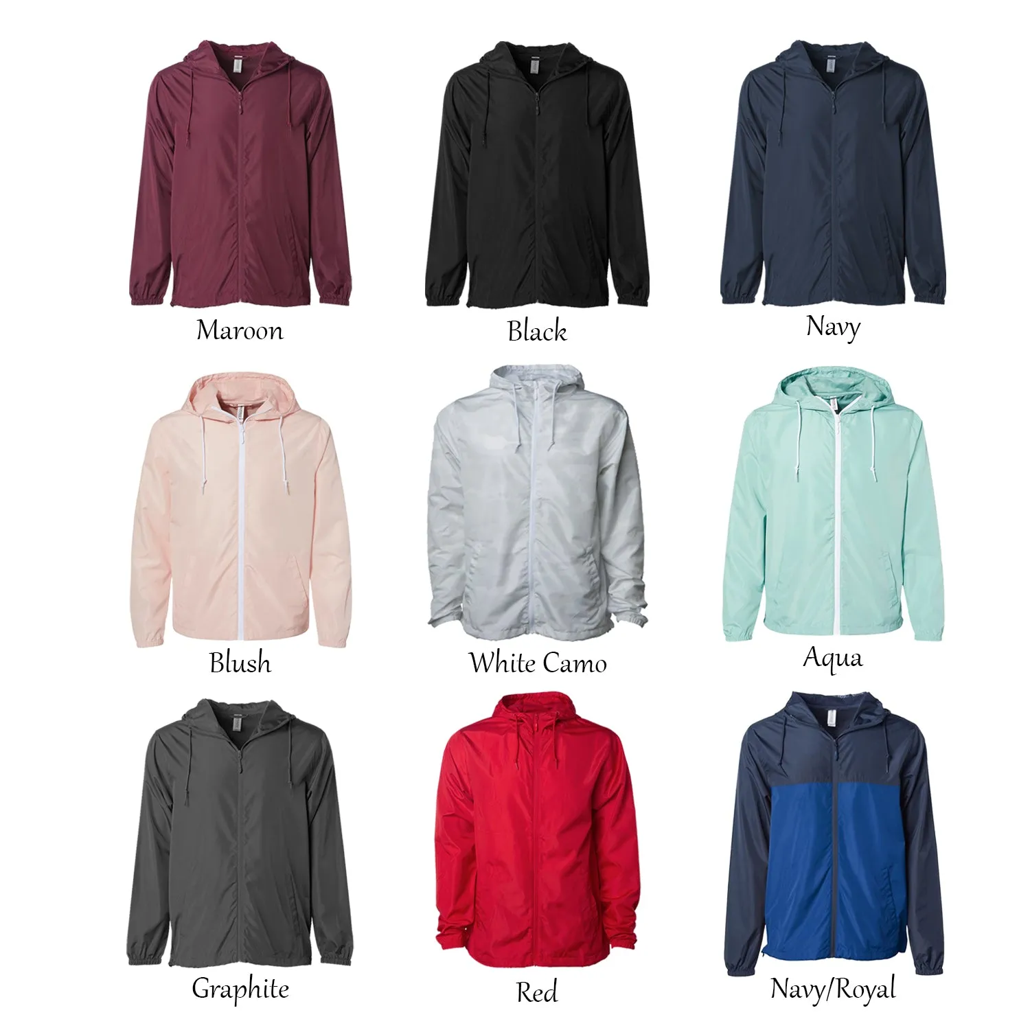 Sigma Pi Lightweight Windbreaker Jacket