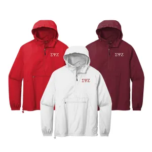 Sigma Psi Zeta Windbreaker - Letters