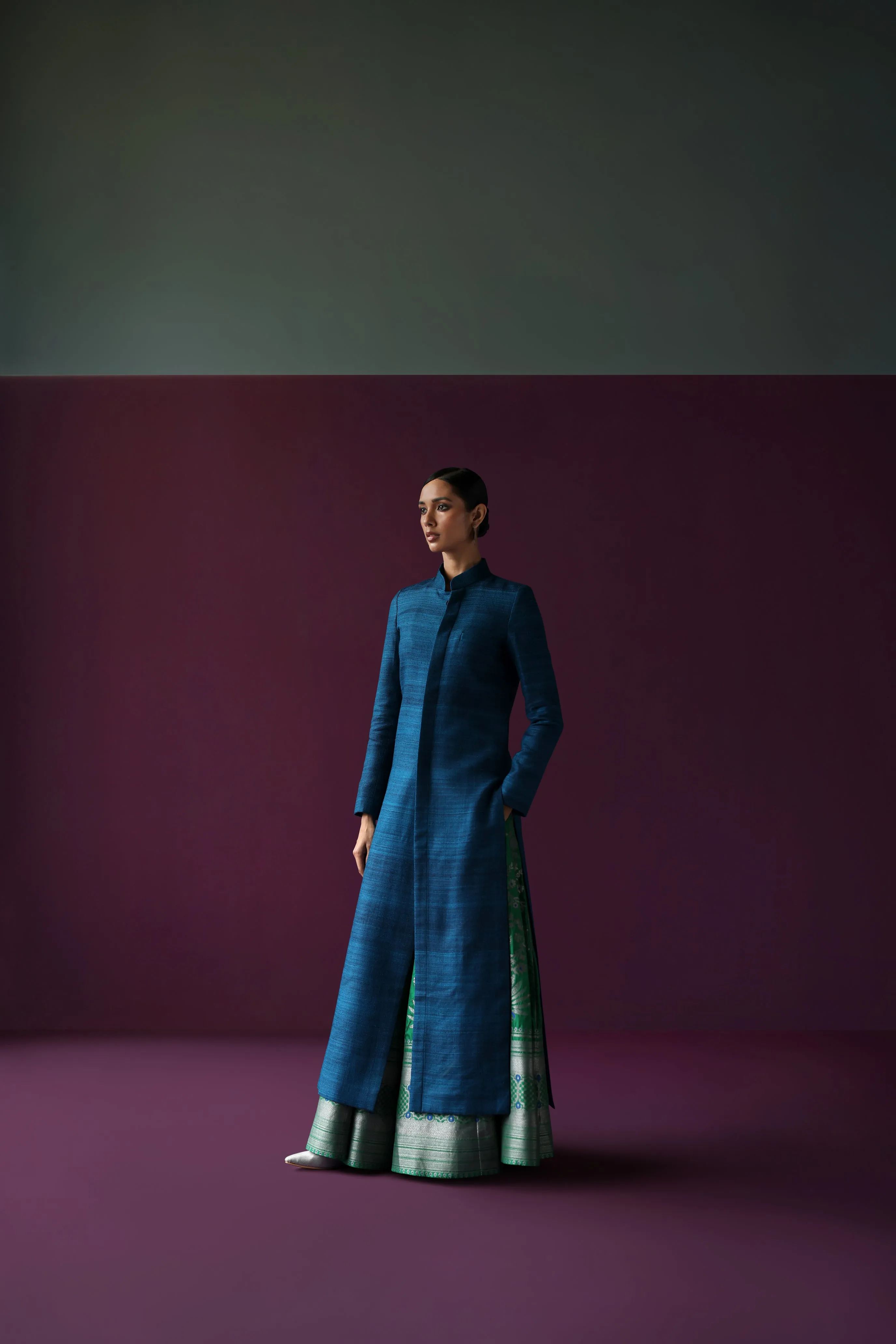 Silk Sherwani