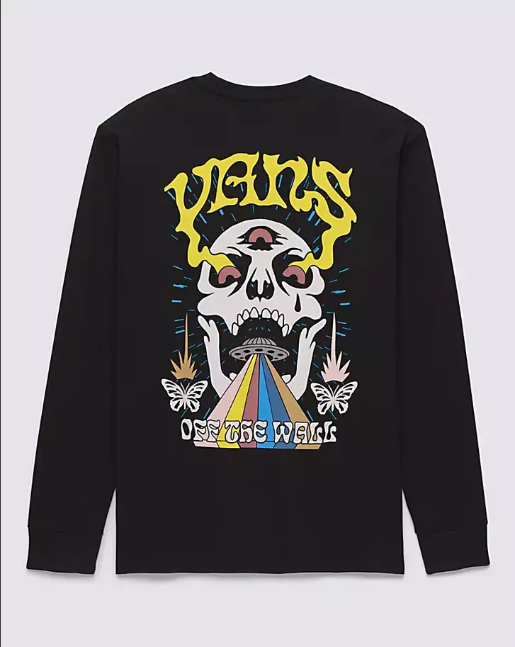 SKULL SAUCER LS TEE SALE