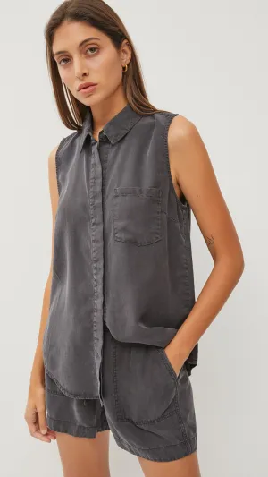 Sleeveless Tencel Top