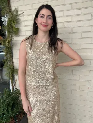 Sloane Sequin Top