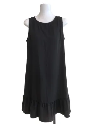 Soot Black Shift Dress