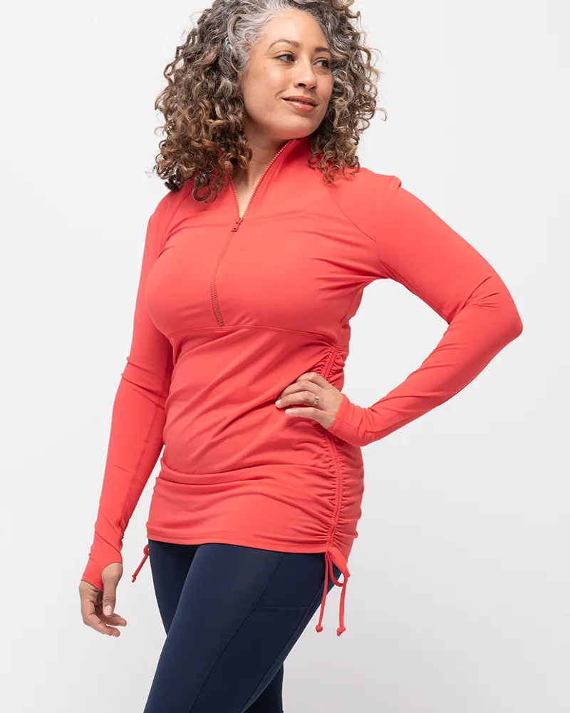 Splash Around Swim Dress - Coral