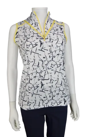Sport Haley Tinsley Sleeveless Polo