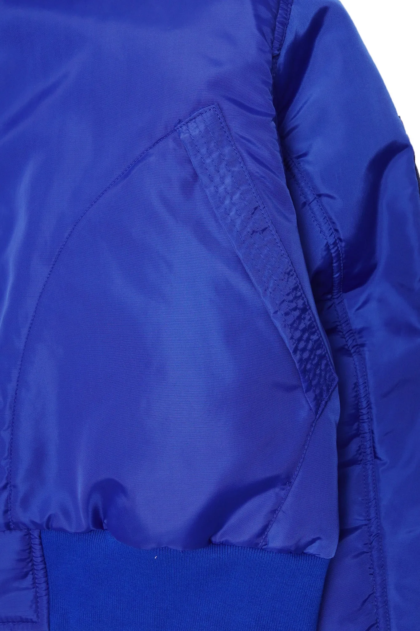 STEALTH BOMBER JACKET IN AZURITE