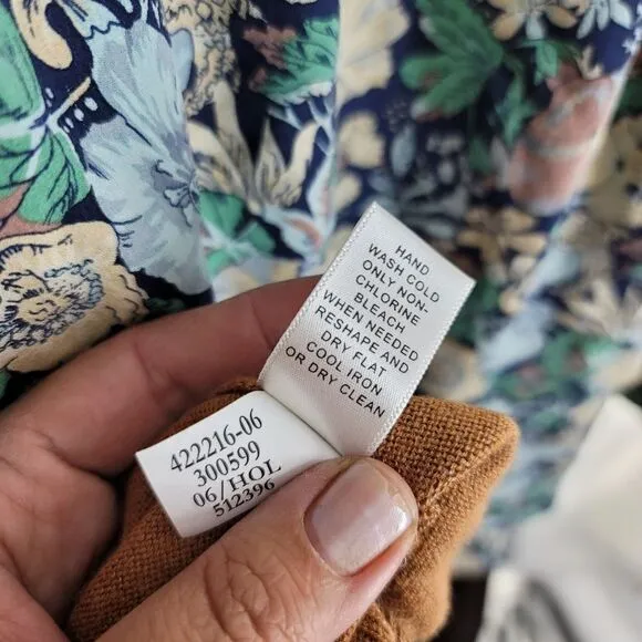 Steven Alan silk floral shift dress