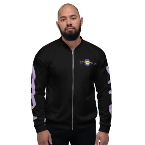 STFU Electric Purple Logo Unisex Bomber Jacket