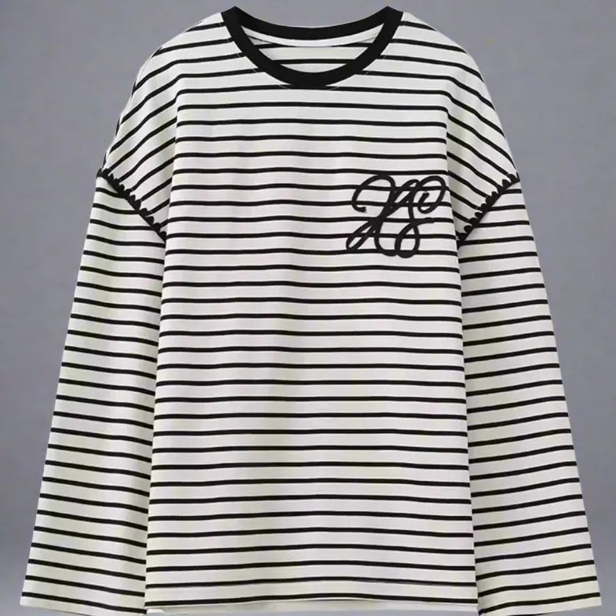 Striped Baggy T
