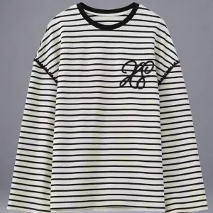 Striped Baggy T