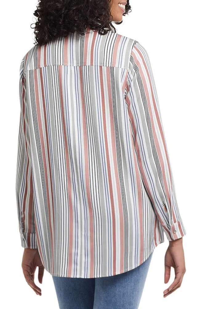 Striped Button Down Shirt