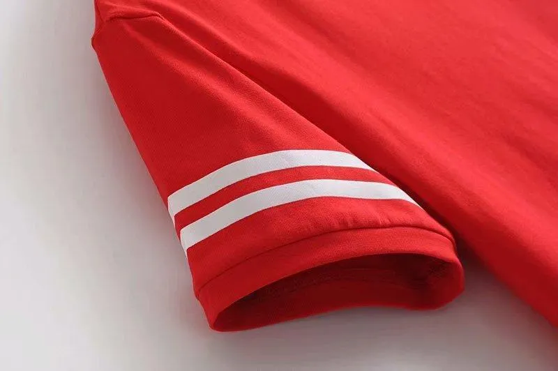 Striped Crop T-Shirt