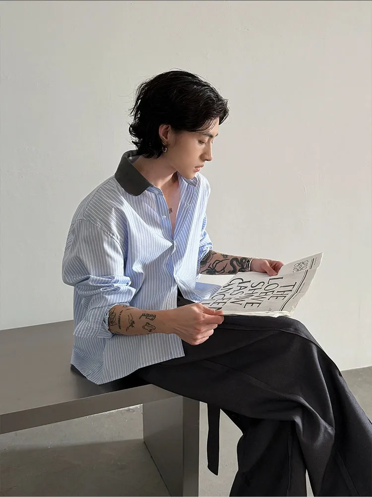 Striped Long-Sleeve Shirt