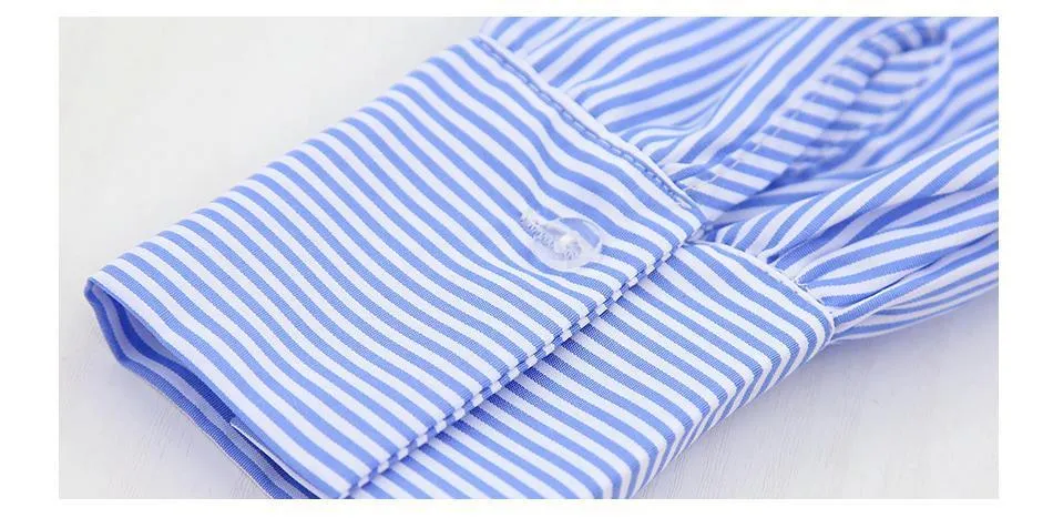 Striped Open Shoulder Shirt