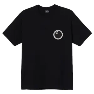 Stussy 8 Ball Dot T-Shirt Black