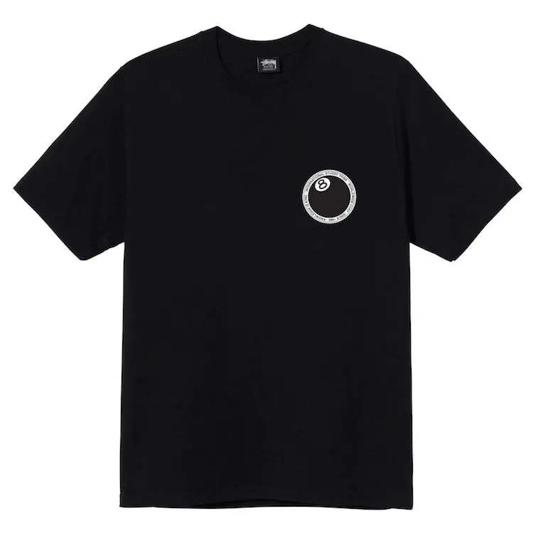 Stussy 8 Ball Dot T-Shirt Black