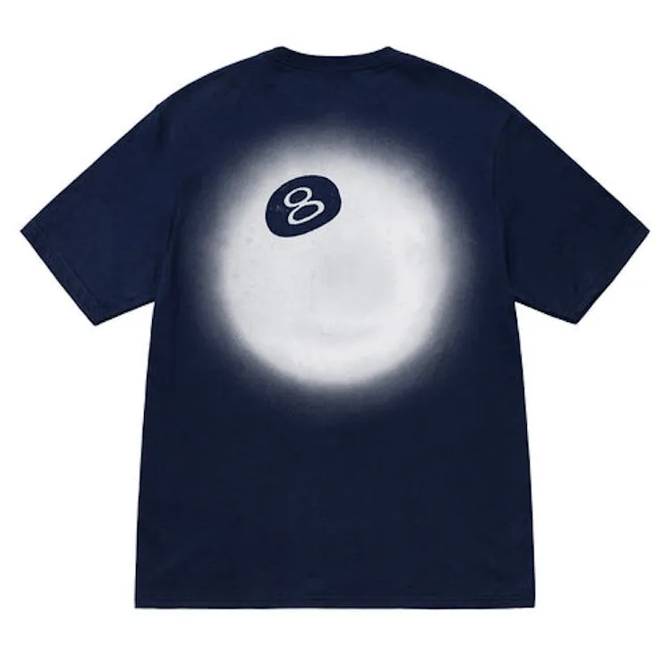 Stussy 8 Ball Fade T-Shirt Navy