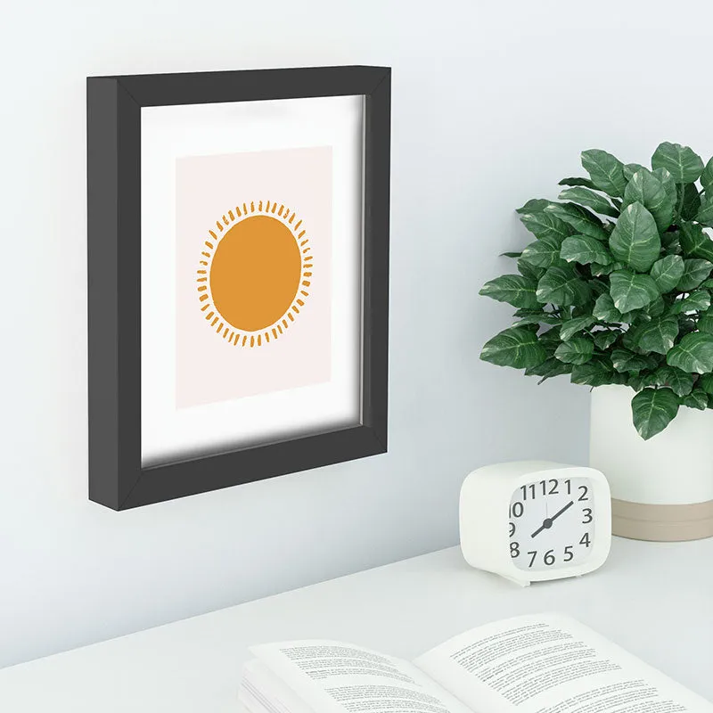Summer Desert Sun Recessed Framing Rectangle