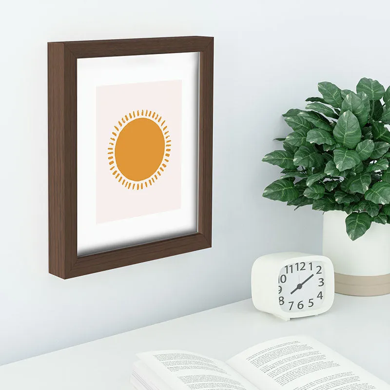 Summer Desert Sun Recessed Framing Rectangle