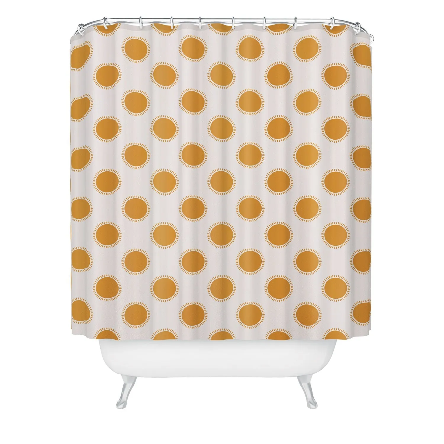 SUMMER DESERT SUN SHOWER CURTAIN