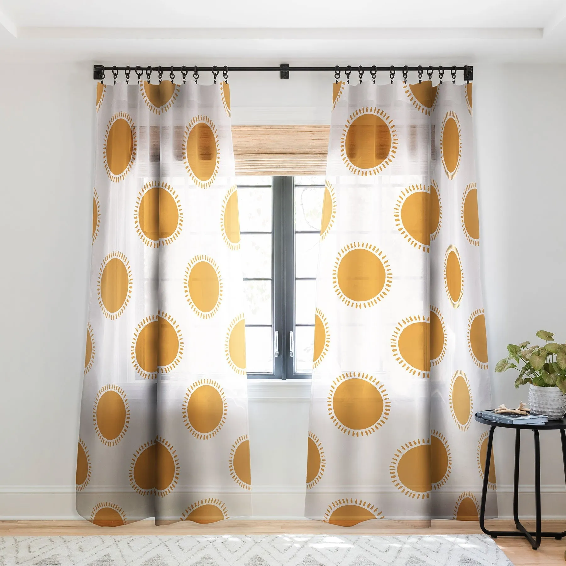 SUMMER DESERT SUN WINDOW CURTAINS