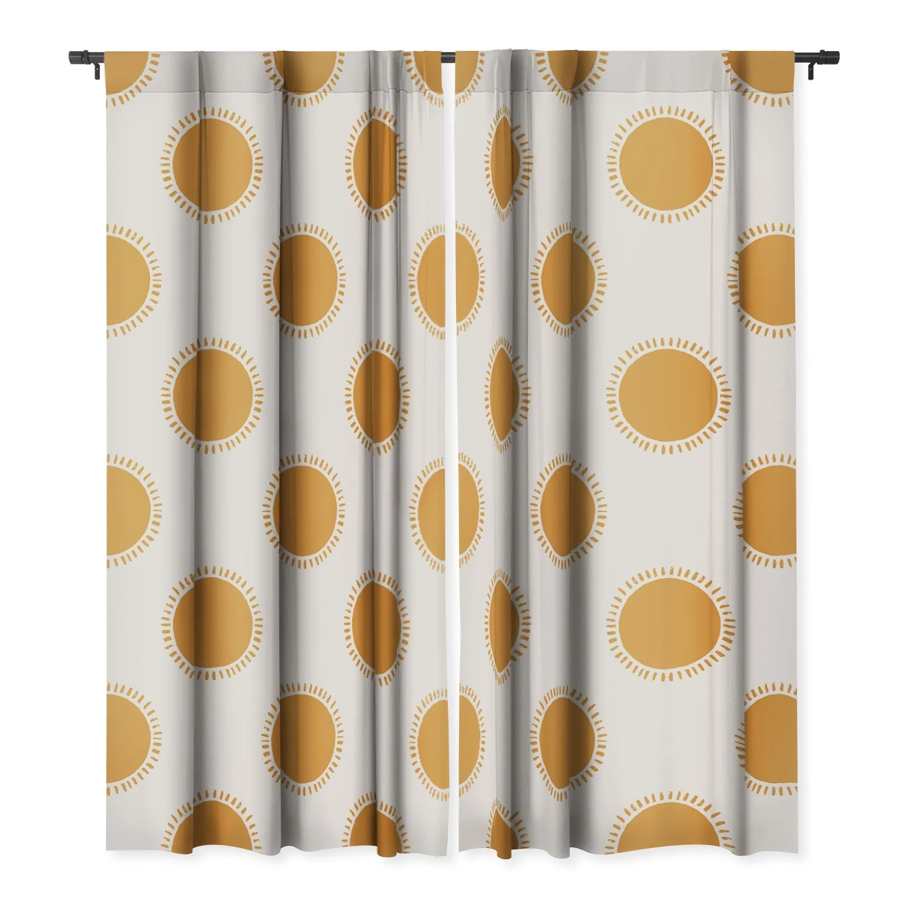 SUMMER DESERT SUN WINDOW CURTAINS