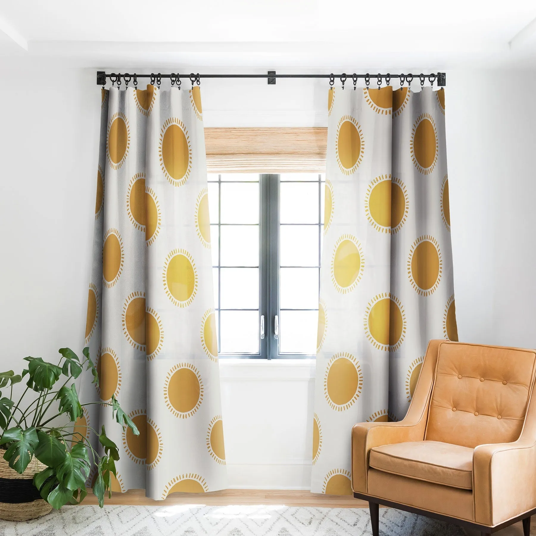 SUMMER DESERT SUN WINDOW CURTAINS