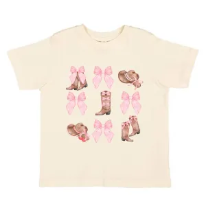 Sweet Wink - Coquette Cowgirl Short Sleeve T-Shirt - Kids Clothes
