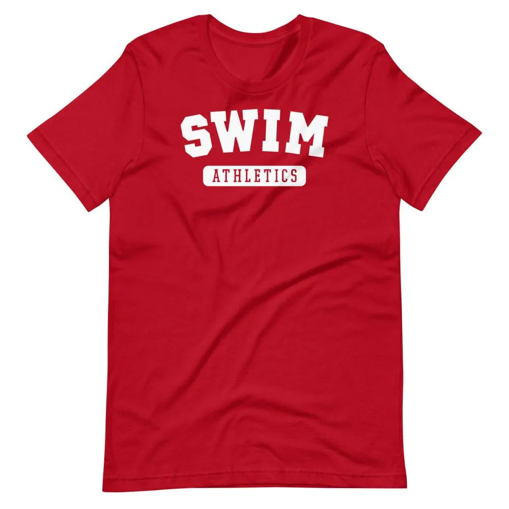 Swim Athletics Short Sleeve Unisex Swimmer T Shirt