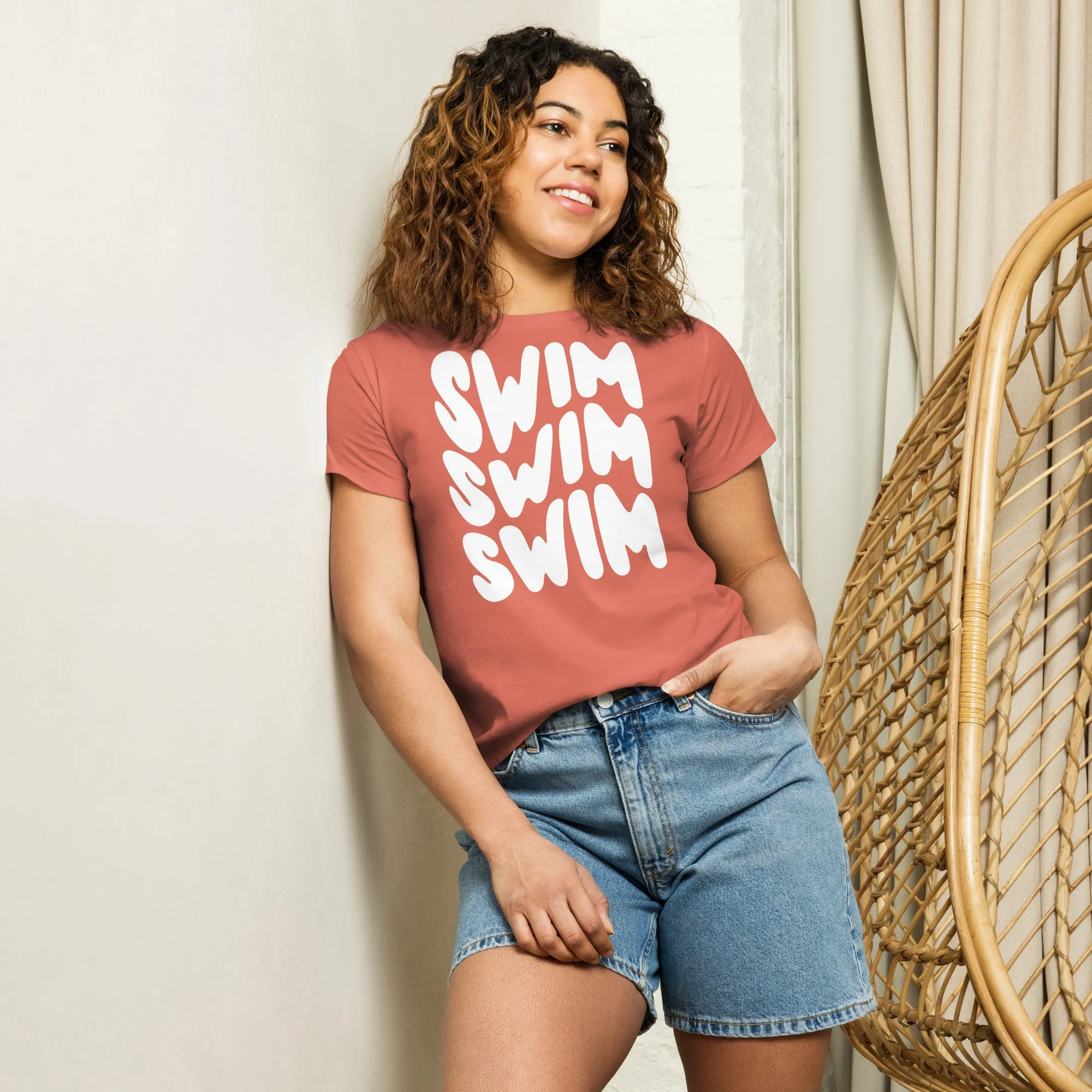Swim Womens High-Waisted T-Shirt