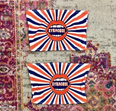 Syracuse Starburst Lips Tube Top