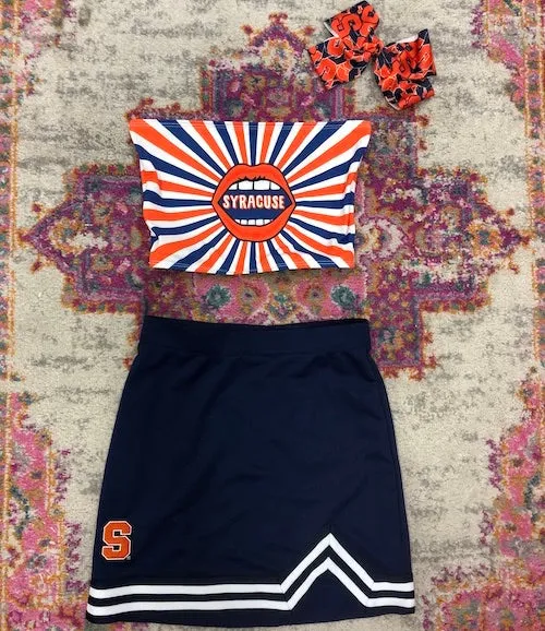 Syracuse Starburst Lips Tube Top