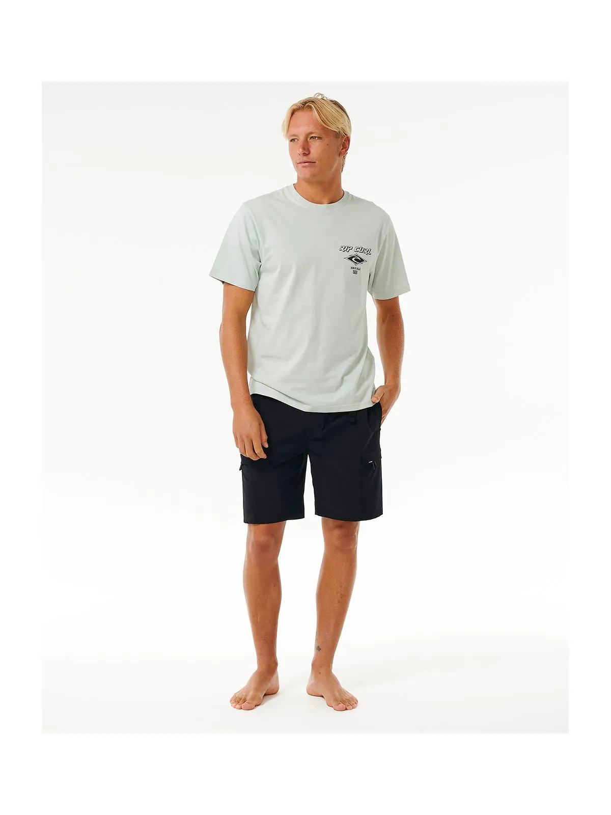 Szorty RIP CURL Boardwalk Buckled Cargo Volley czarny