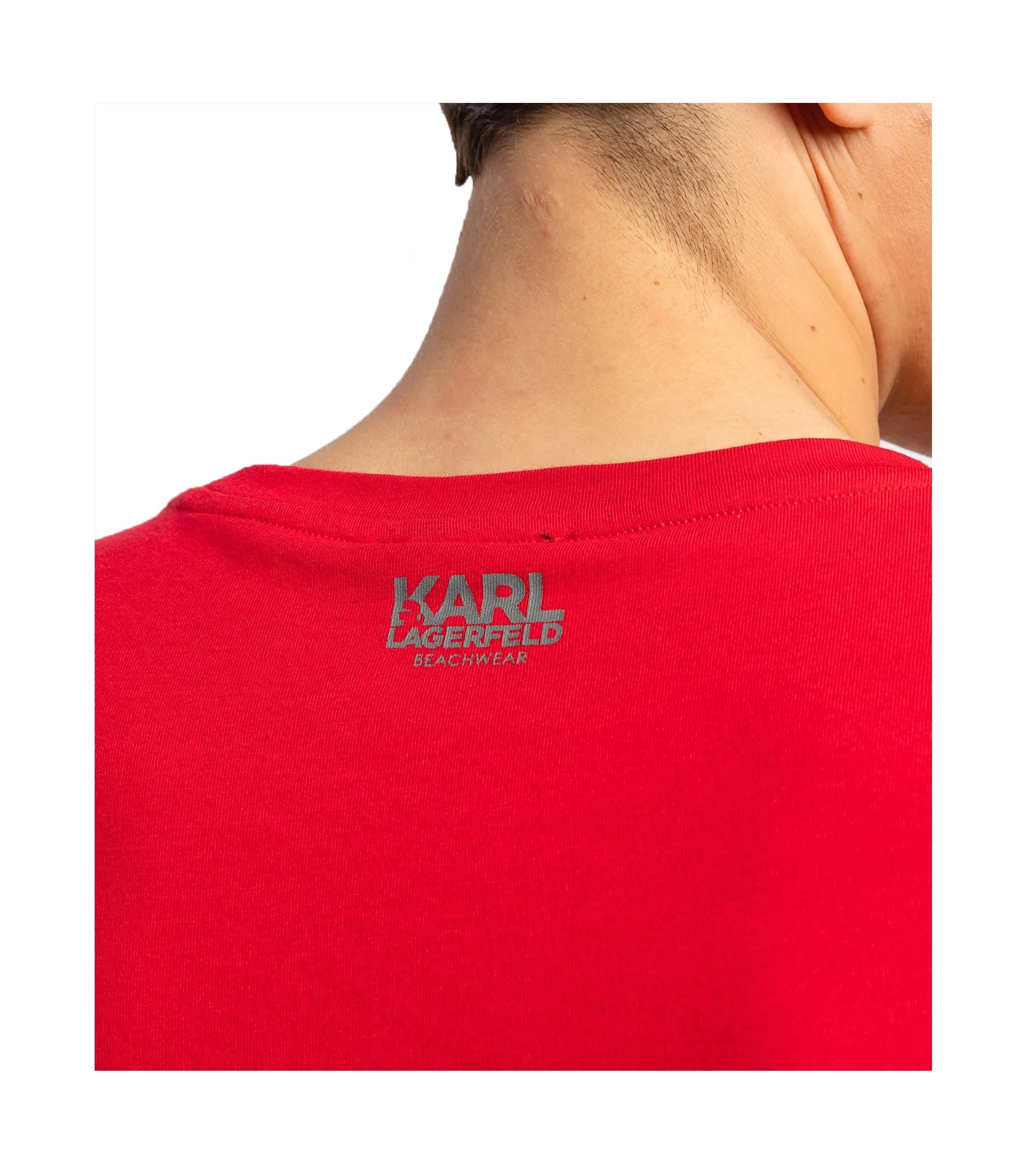 T-Shirt Graphic Font - Red/Black