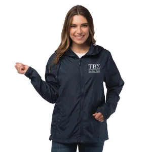 Tau Beta Sigma Lightweight Windbreaker Jacket