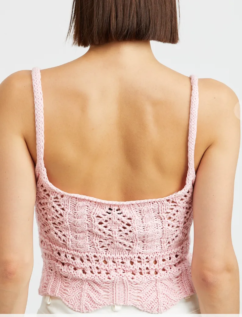 The June Crochet Tank Top
