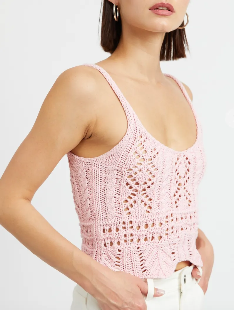 The June Crochet Tank Top