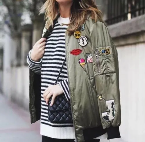 The Patches Bomber Jacket