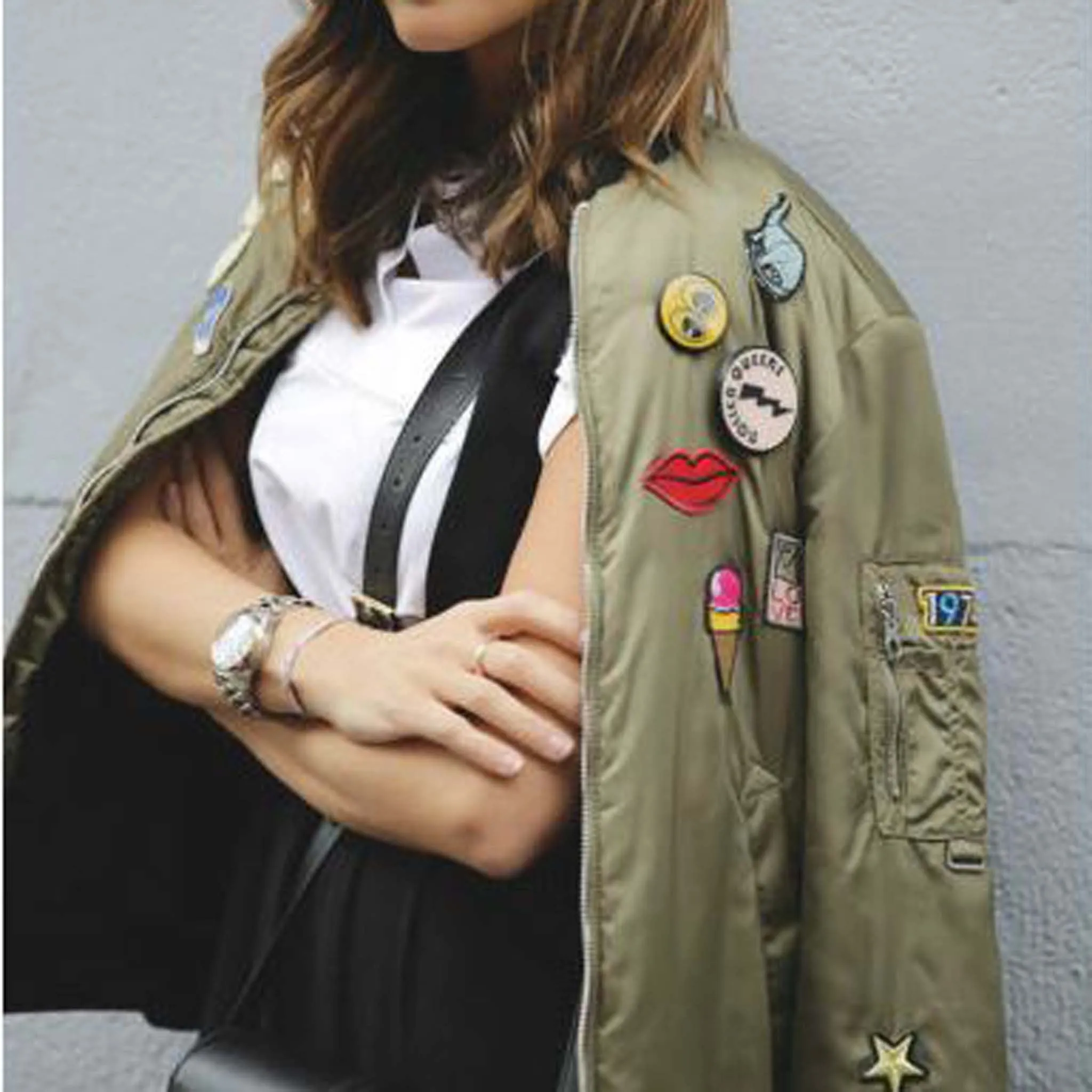 The Patches Bomber Jacket