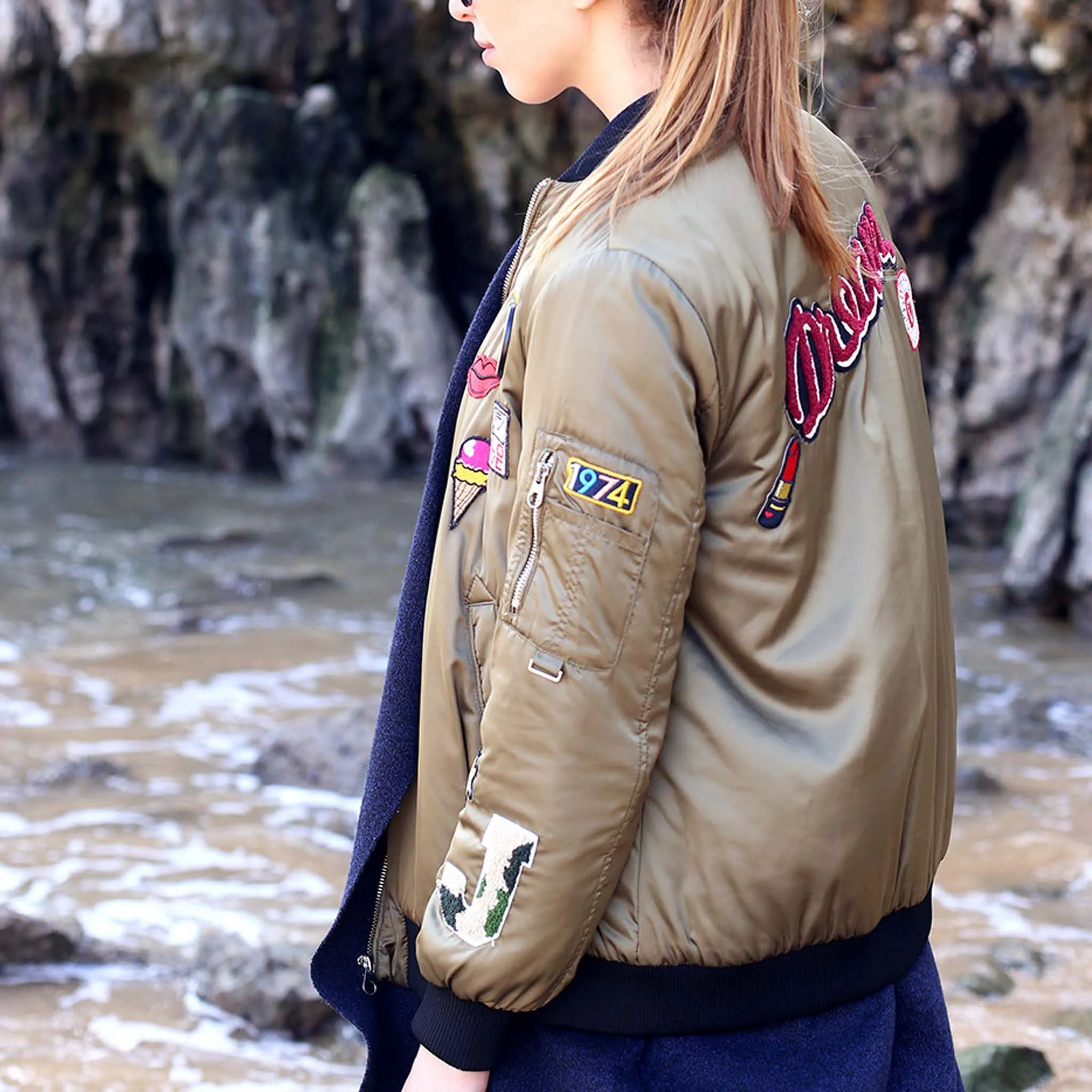 The Patches Bomber Jacket