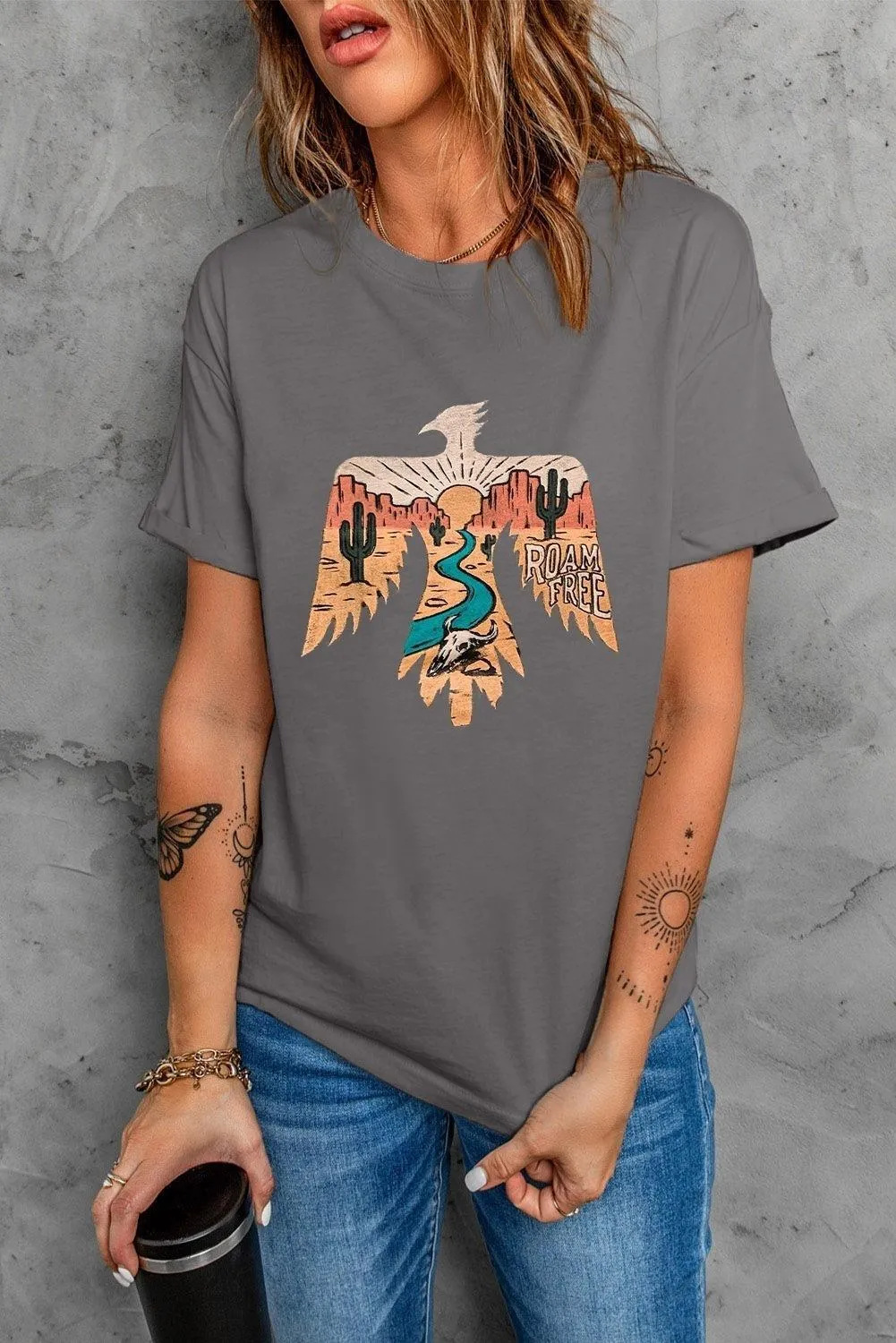 THUNDERBIRD LADIES GRAPHIC T SHIRT
