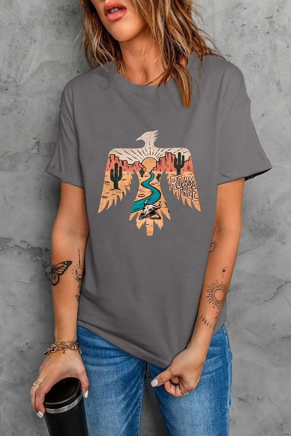 THUNDERBIRD LADIES GRAPHIC T SHIRT