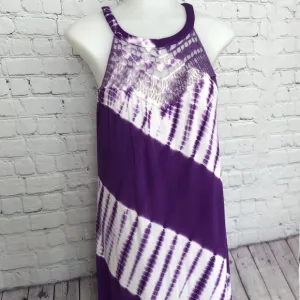 Tie Dye Crochet Dress Size:Medium